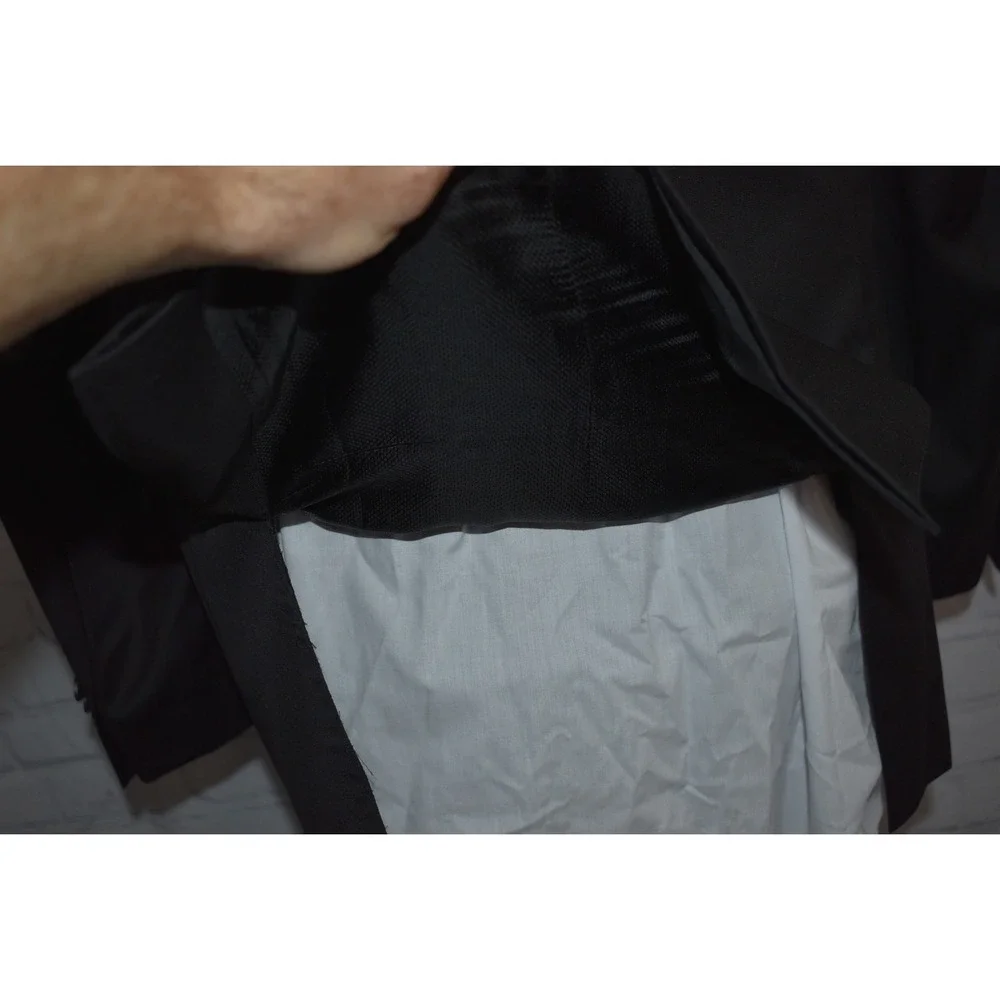 Hugo Boss Wool Blazer Sports Coat Jacket Mens Size 40 Reg Black Guabello Wool *